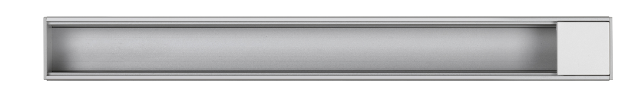Aluminum profile Ofiblock Compact with 9 elements white Simon K45