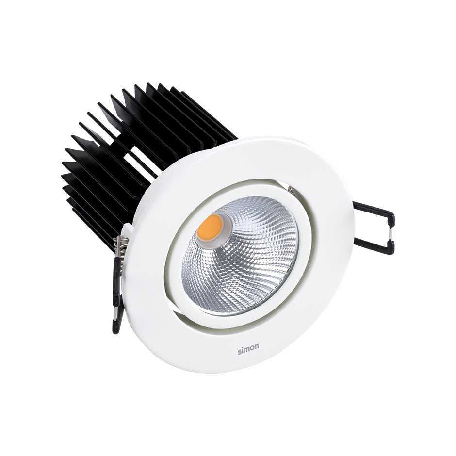 Downlight 705.23 Orientável WW Wide Flood Branco