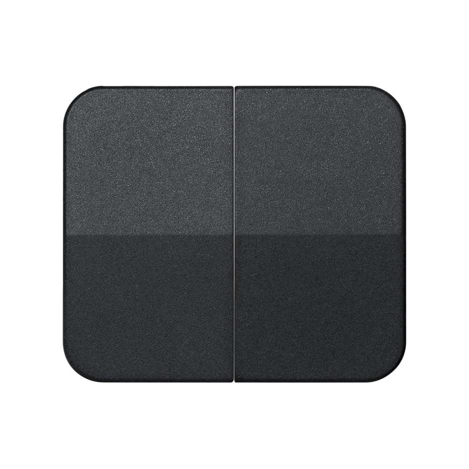 Tecla dupla para mecanismos de comando grafite Simon 75