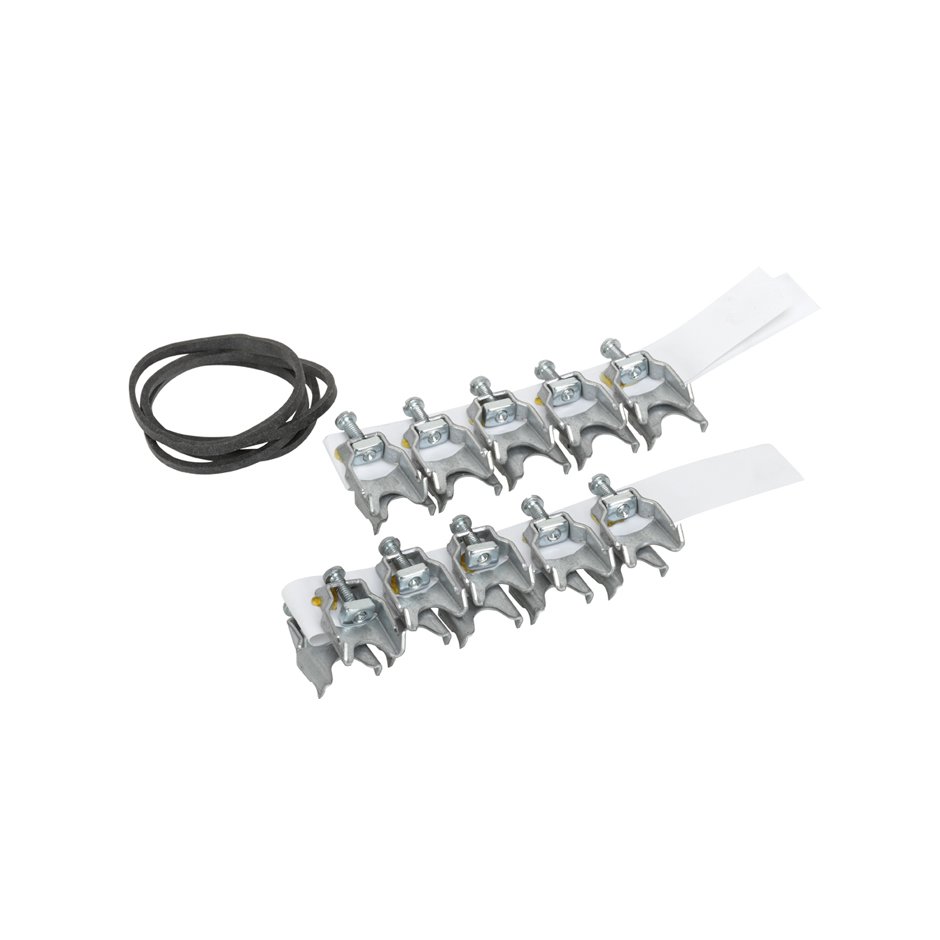 Монтажные лапки (10 пар) для установки механизмов в монтажные коробки