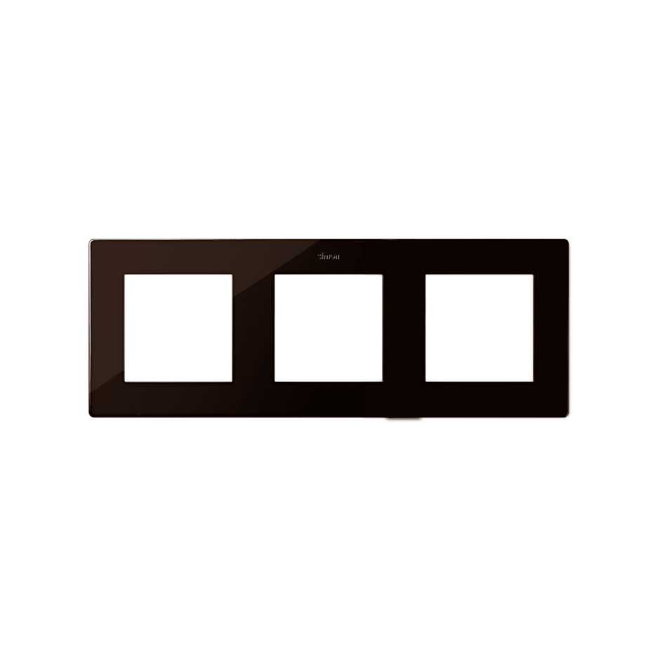 Cadre triple chocolat Simon 24 Harmonie