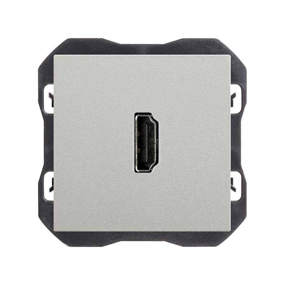 Conector HDMI 2.0 4K hembra-hembra aluminio Simon 270