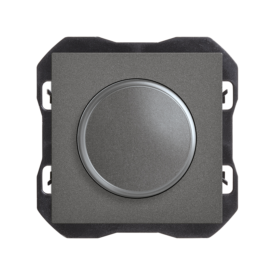 2-wire phase-cut dimmer switch 230 V~ titanium Simon 270