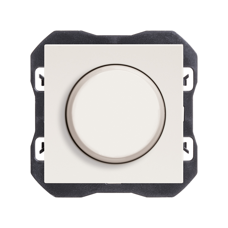 2-wire phase-cut dimmer switch 230 V~ matt white Simon 270