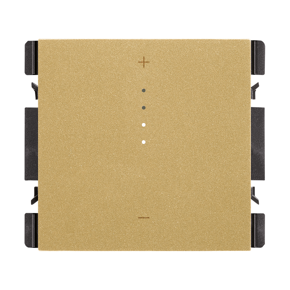 Simon iO 3-wire phase-cut electronic dimmer switch 230 V~ gold Simon 270