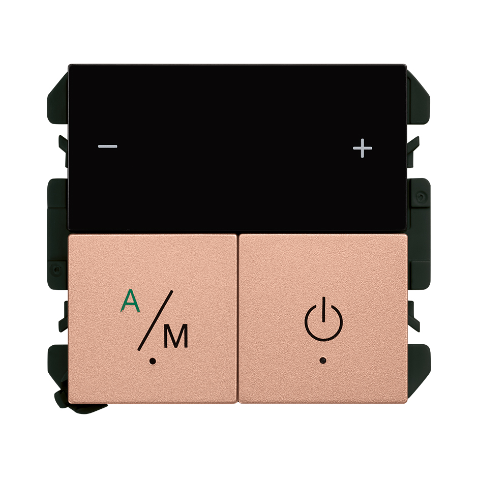 Simon iO thermostat, copper finish Simon 270