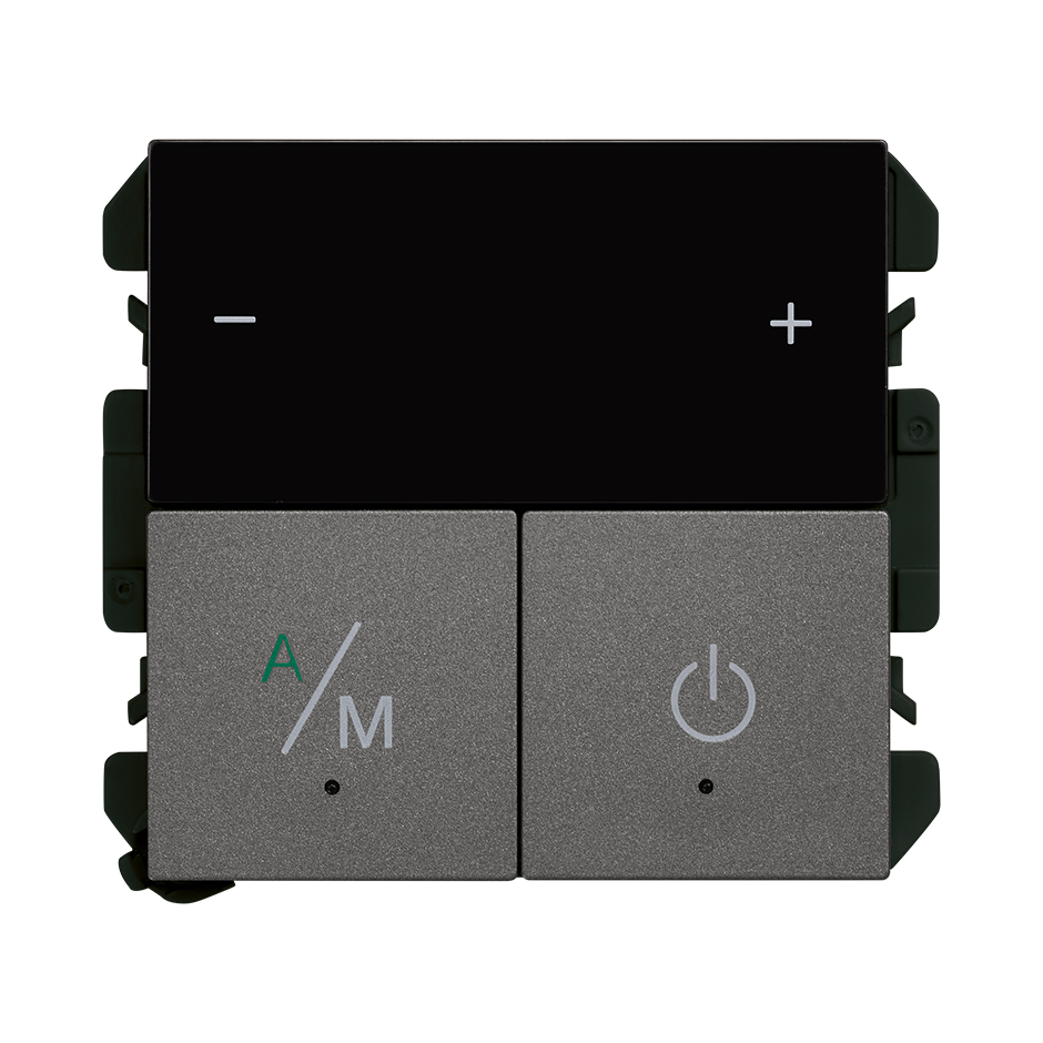 Simon iO thermostat, titanium finish Simon 270