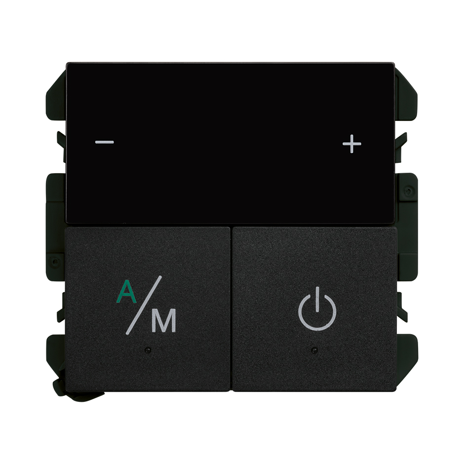 Simon iO thermostat, matt black Simon 270