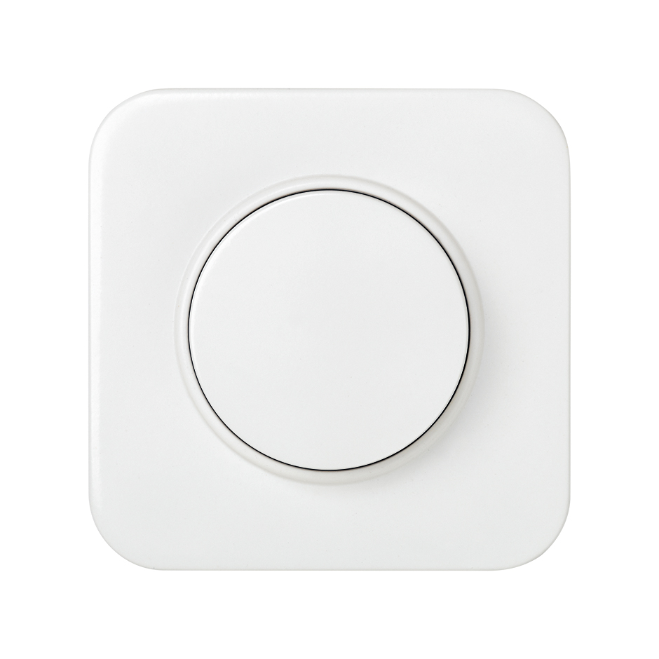 Plate for electronic rotary mechanisms white Simon 31