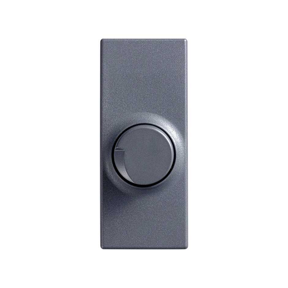 Dimmer 160W para led de 1 módulo 1.45A 127/220V~ grafito Simon 82