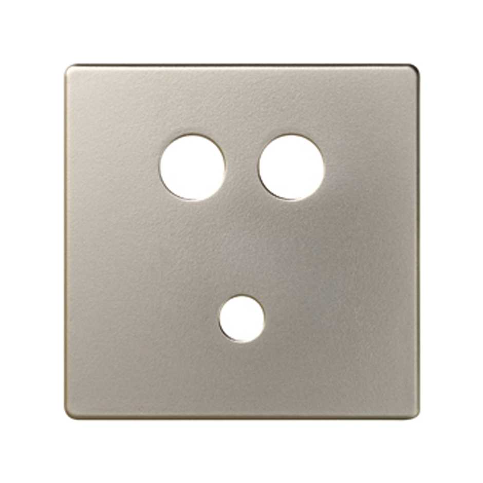 Plaque pour connecteur Mini-jack + 2RCA cava Simon 82