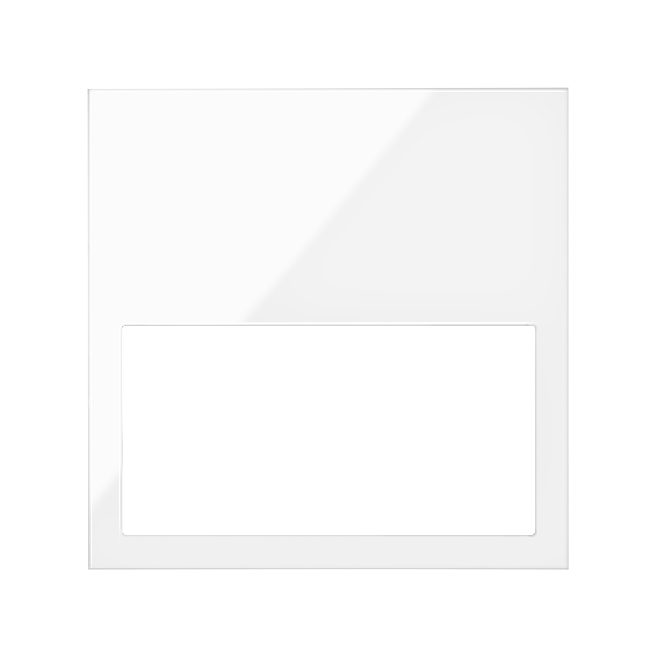 Minimum frame 1 element gloss white Simon 100