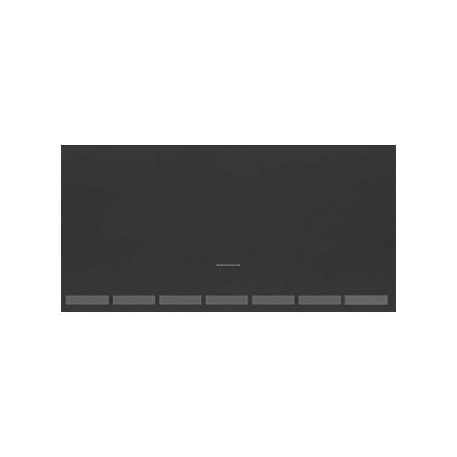Tecla Simon iO para interruptor regulável preto mate Simon 100