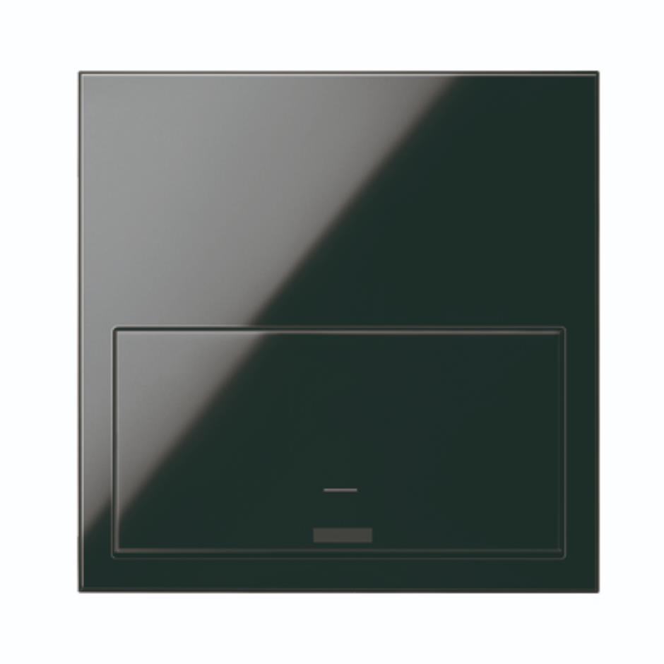 Front kit for 1 element with 1 Simon iO switch gloss black Simon 100