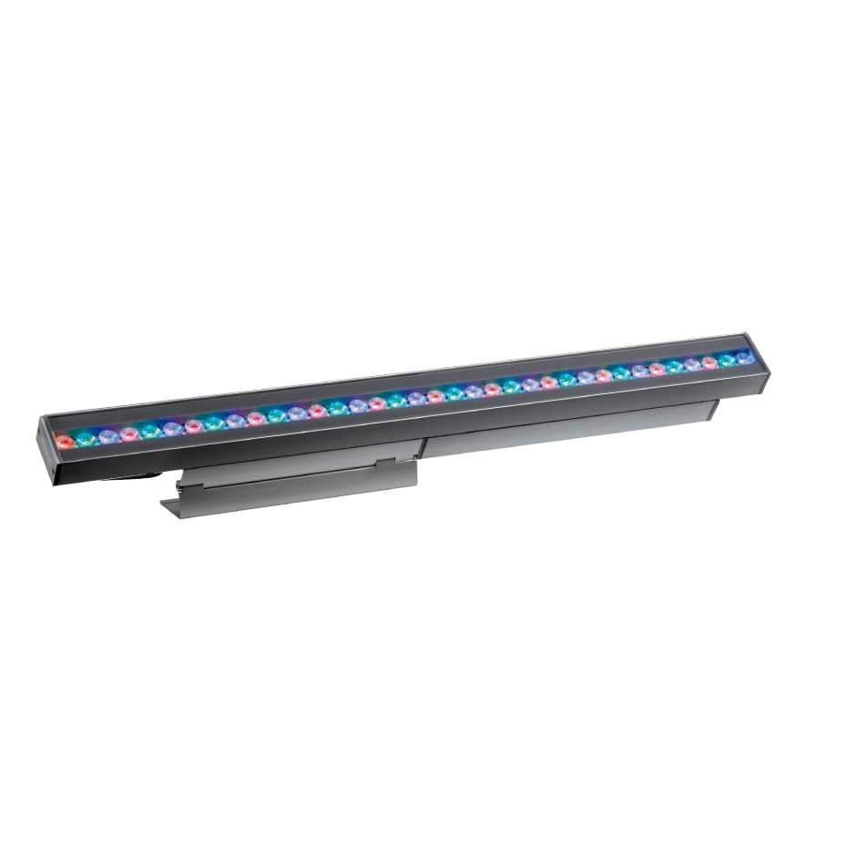 Luminaire de projection extrudé doté d’une optique EA RGB de 18 W et 350 mA avec régulation DMX Simon Iris S