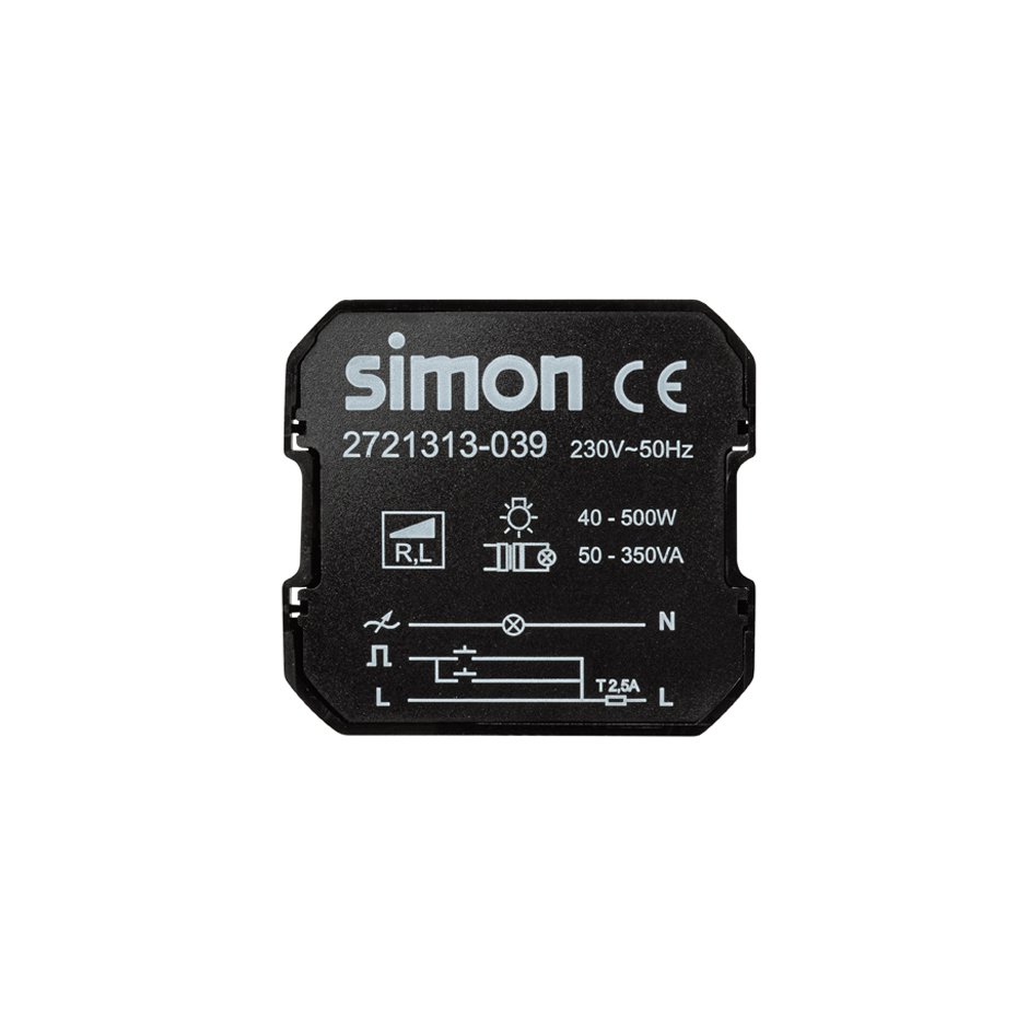 Module régulateur pour lampes avec transformateur électromagnétique de 40 à 500 W Simon 27 Play