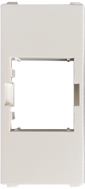 TOMA RJ45 SIN CONECTOR BLANCO S26