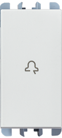 Módulo Pulsador Campainha 10A 250V - Branco - Simon 26