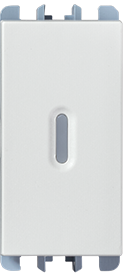 Módulo Interruptor Paralelo Com Led 10A 250V - Branco - Simon 26