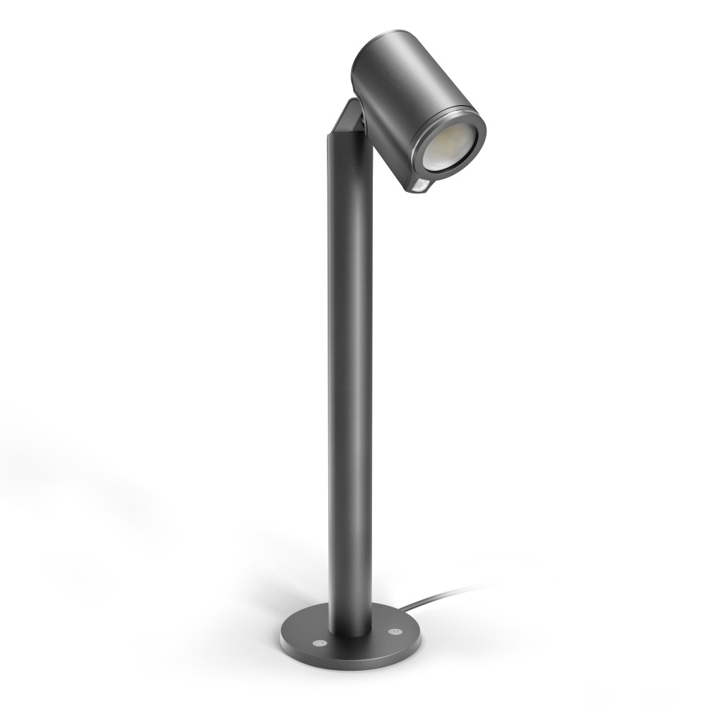 Baliza Spot Way BT Mesh 8W con detector 10m PIR+LUX antracita IP44 3Y
