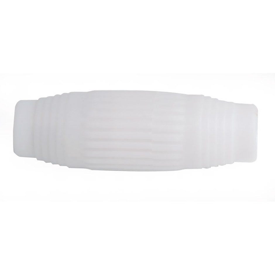 Conector de junção para cabo de TV branco 