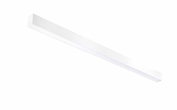 Luminária linear 860.41 1200, em branco, perfil
