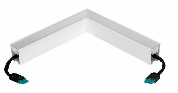 Accesorio corner blanco perfil