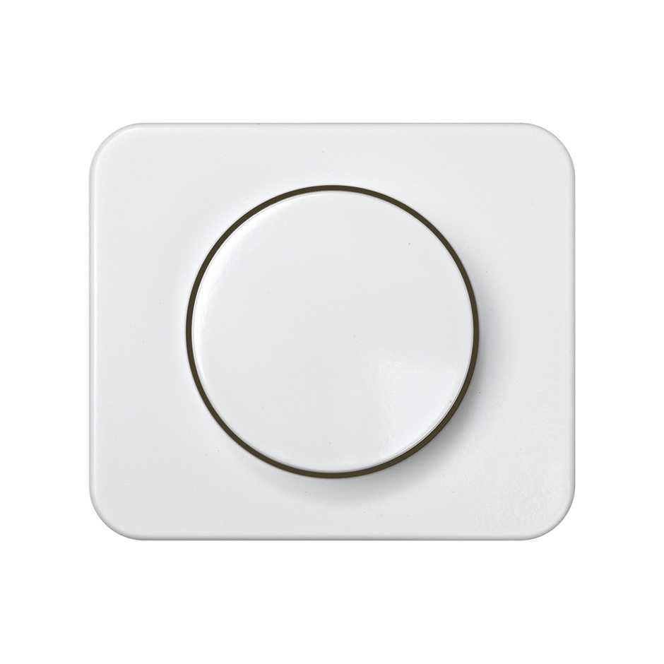 Placa para os mecanismos eletrónicos giratórios branco Simon 75