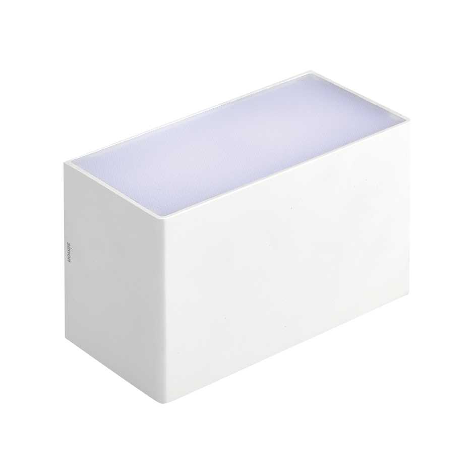 Luminaria pared 707.31 2L WW Difussed Blanco