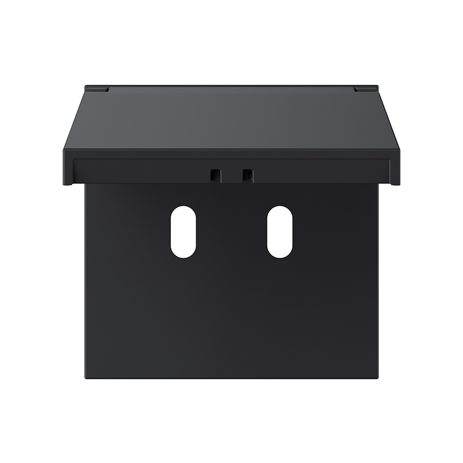 Cover for USB C+C IP44 black matte Simon 360