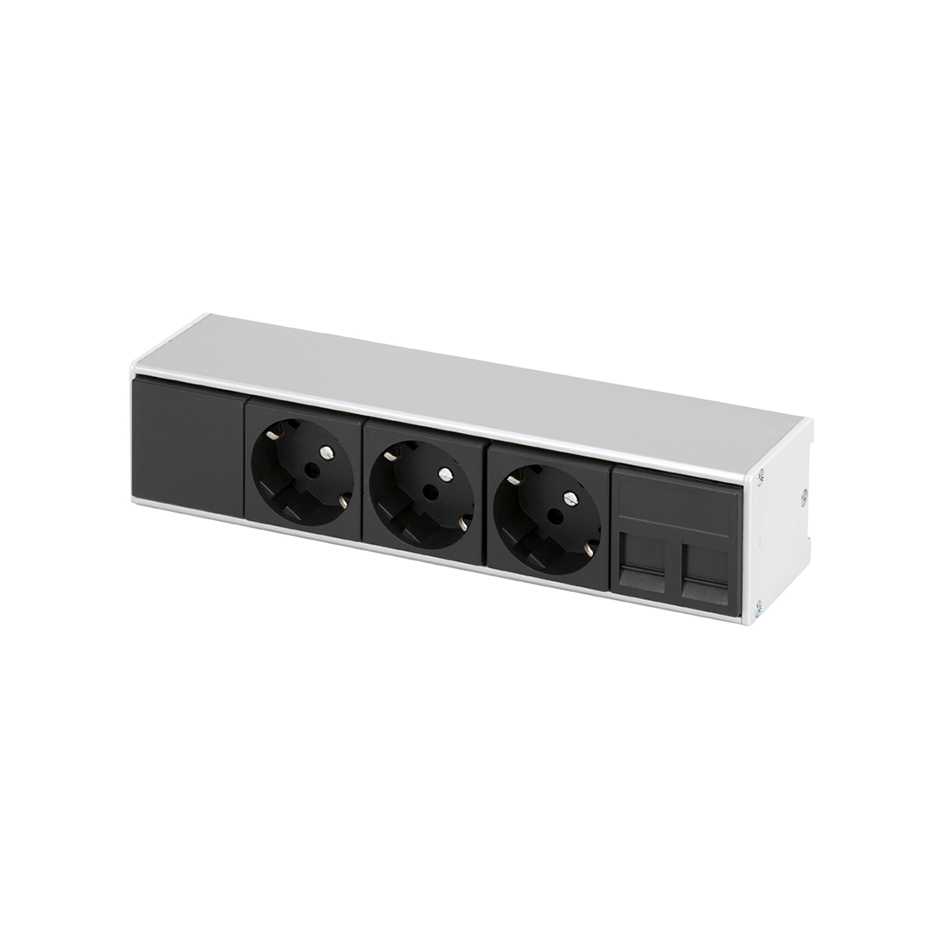 Configured Aluminum profile Ofiblock Line graphite Simon K45