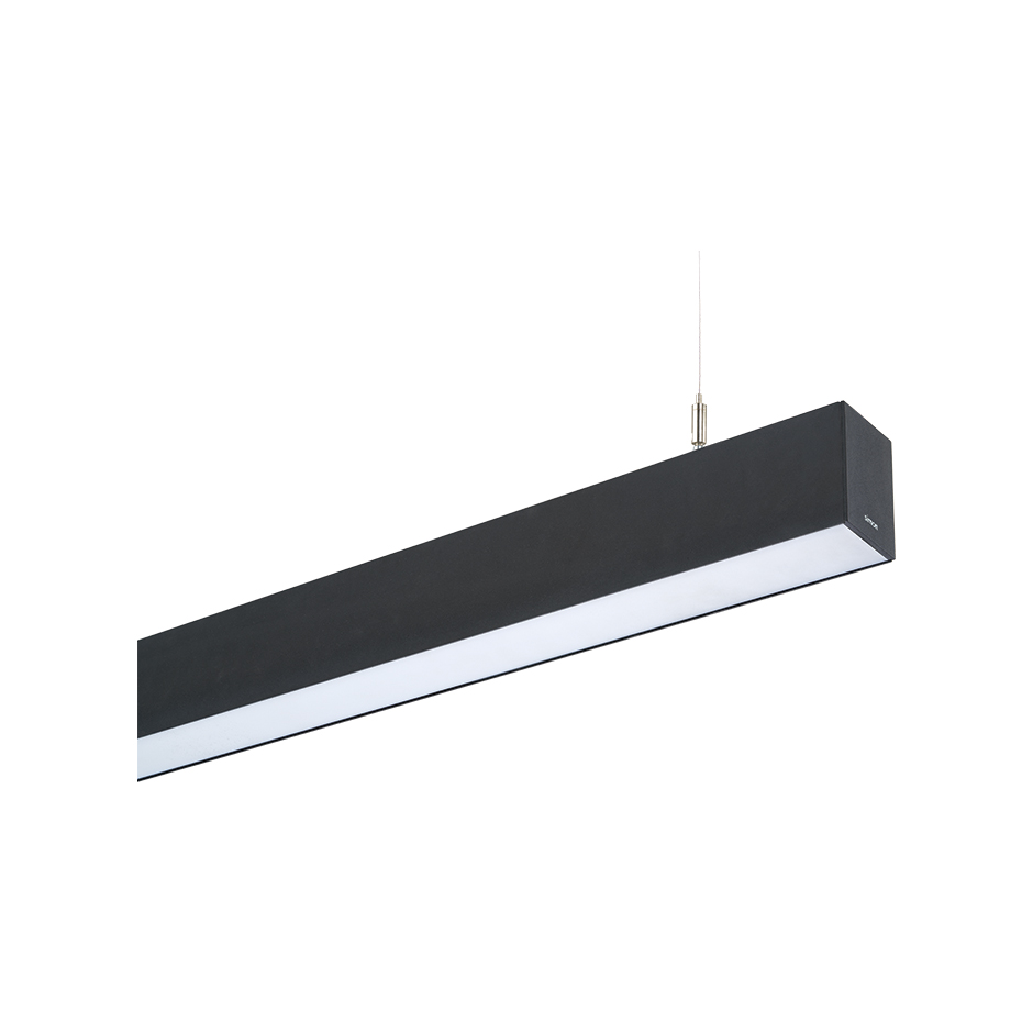 818.12 1135mm suspended 3000K Micro On-Off CRI80 Black