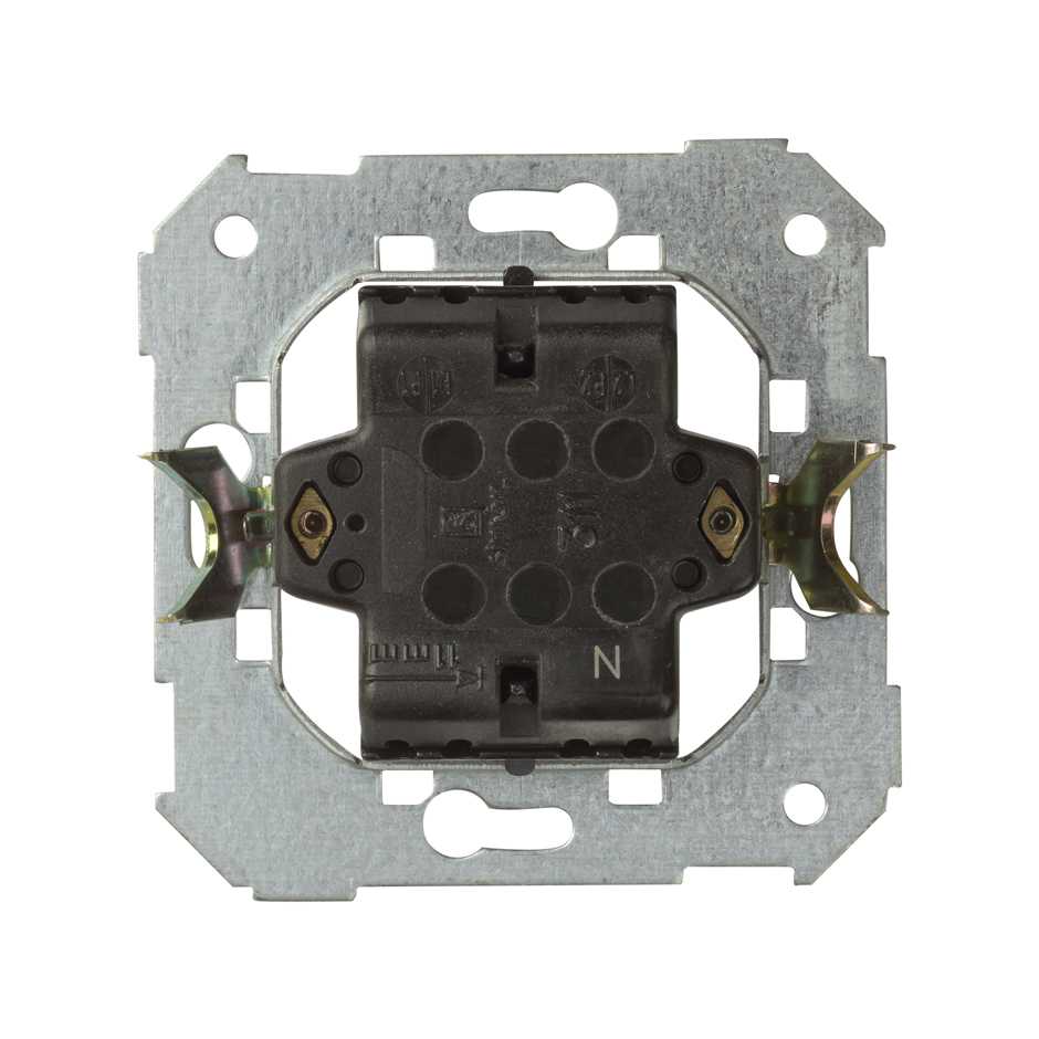 Va et vient lumineux 10AX 250V~ connexion rapide avec griffes Simon 82 Detail