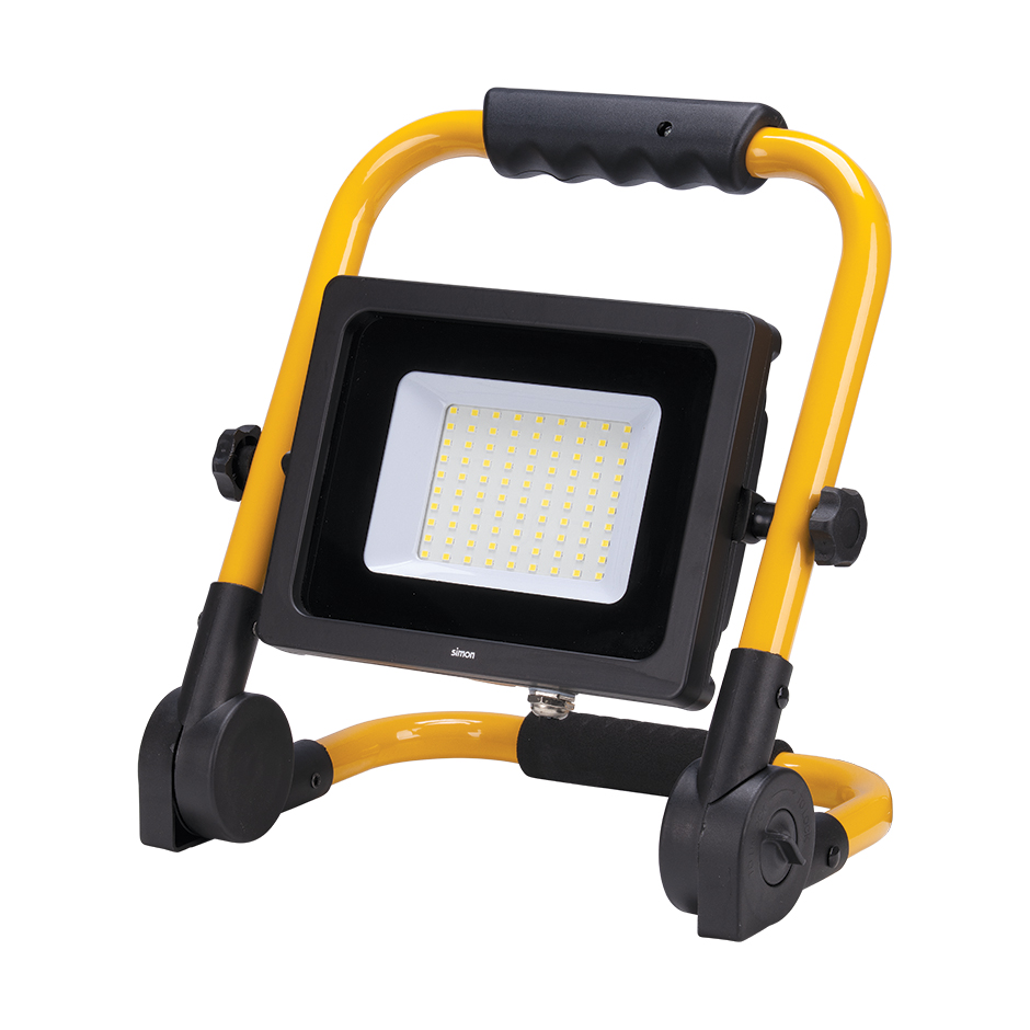 LED PROJECTOR WITH MOUNT 30W 2700 LUMENS COLD LIGHT IP65 (BOX) Simon