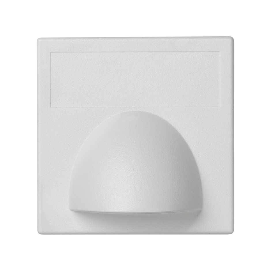 Trim plate for cable outlet for 1 element white Simon K45