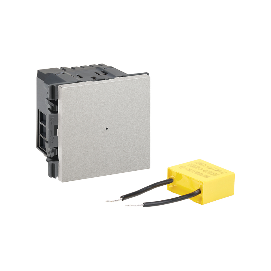 Simon iO electronic 2-way switch 2-wire aluminium Simon 270
