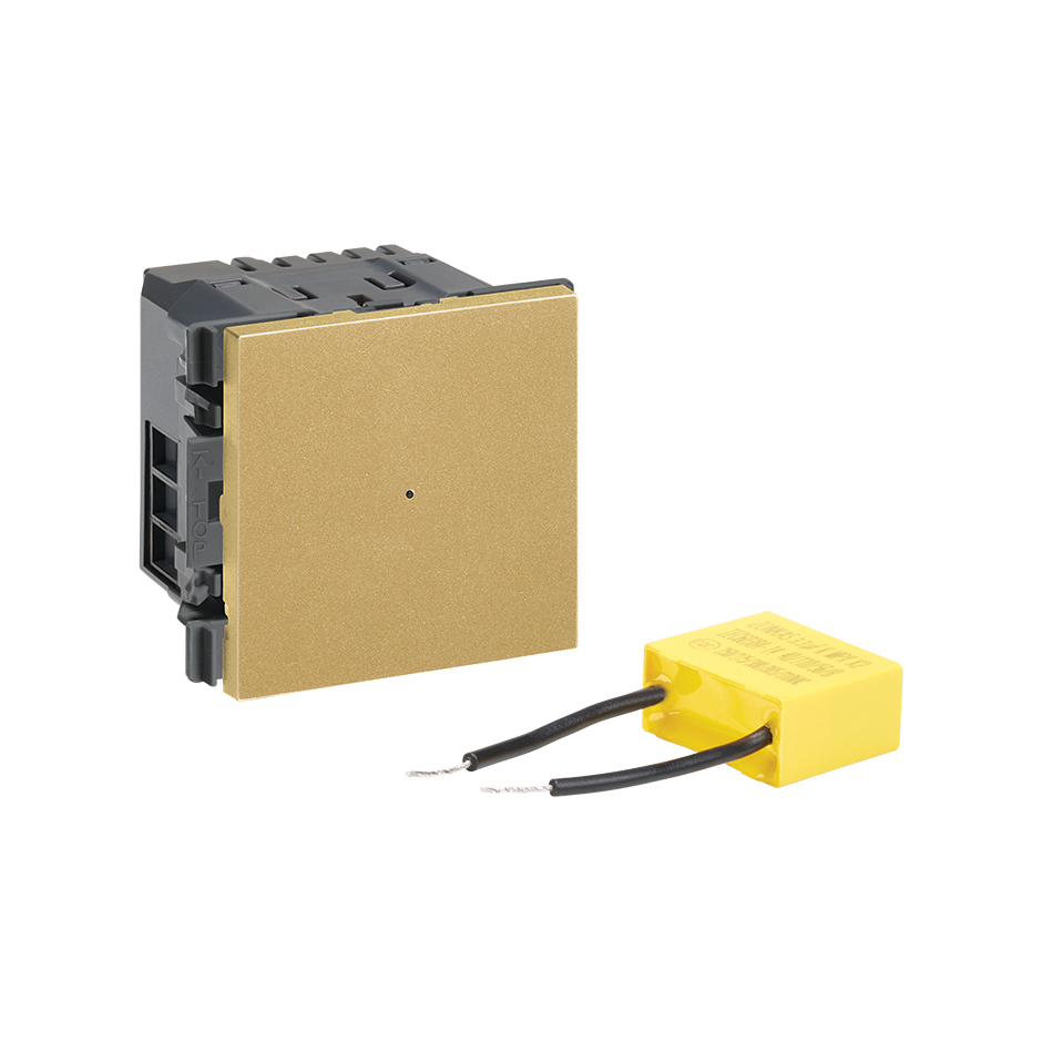 Simon iO electronic 2-way switch 2-wire gold Simon 270