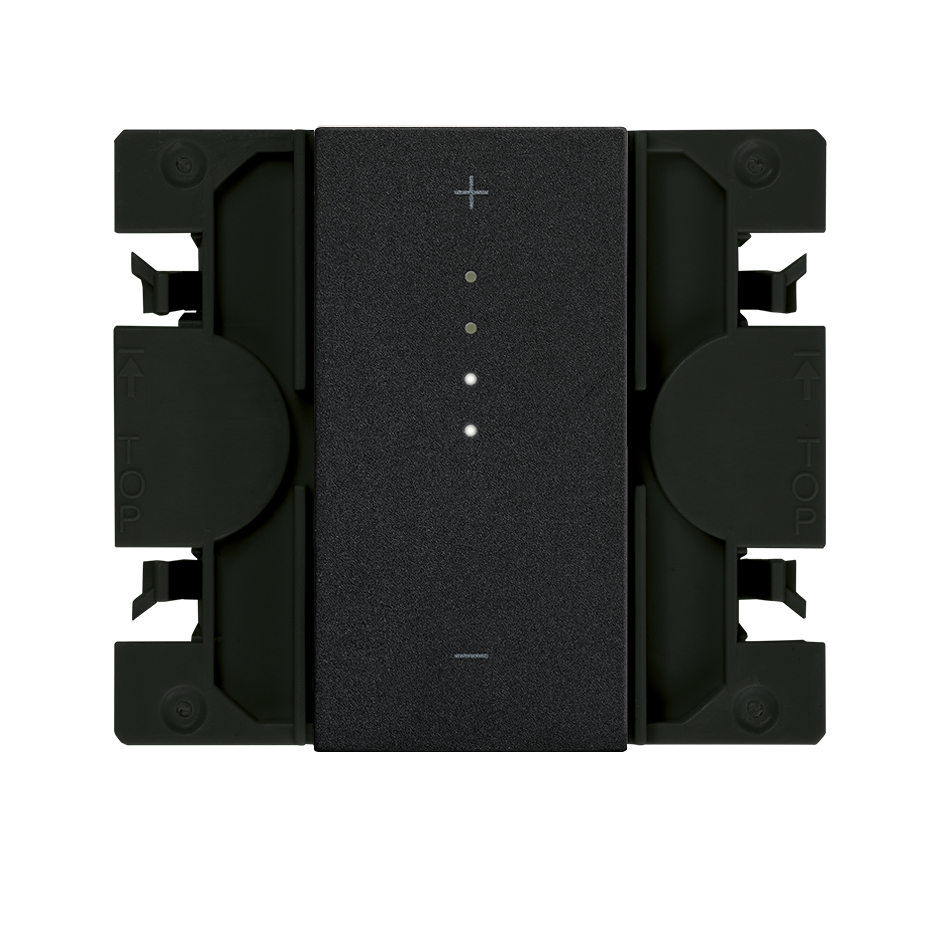 Simon iO electronic DALI dimmer switch 230 V~ with slender rocker matt black Simon 270