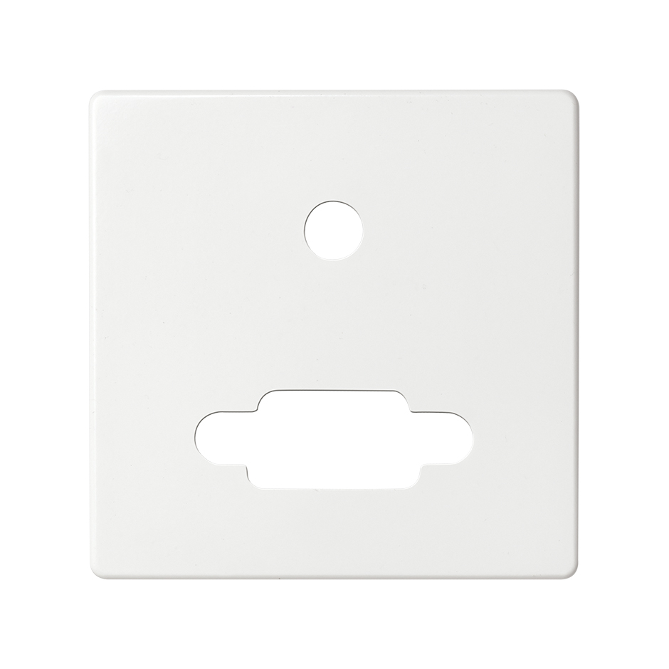 Накладка для розетки VGA + Mini-Jack белого цвета Simon 82