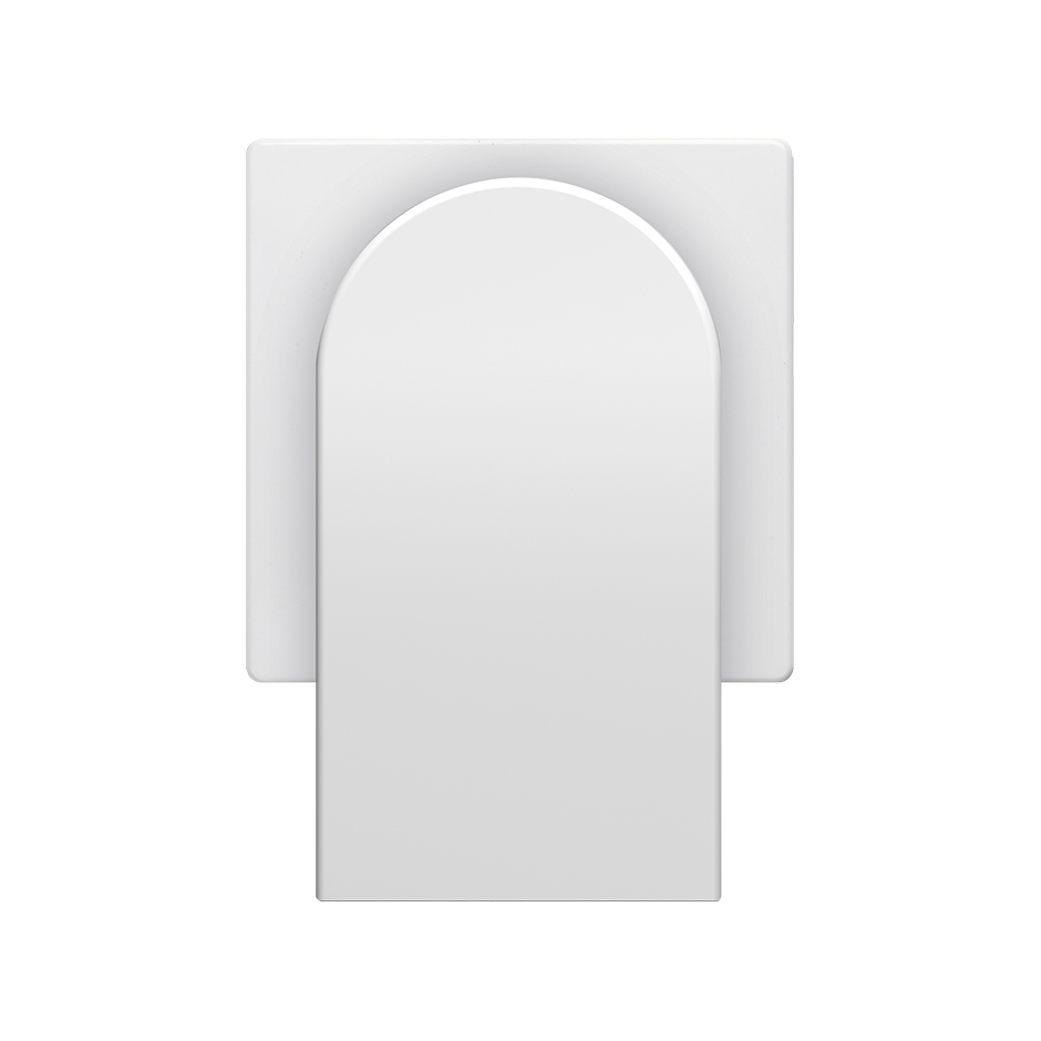 Couvercle pour connecteur fibre optique blanc mat Simon 82 Concept