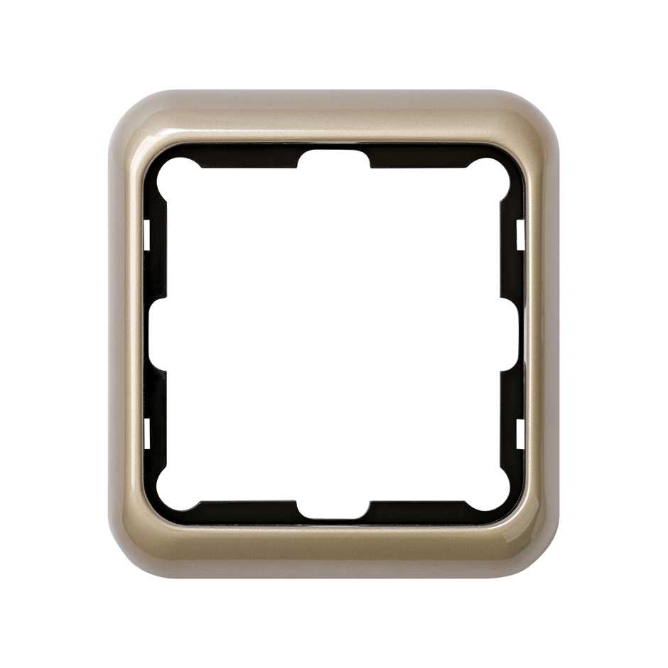 Frame for 1 element champagne Simon 75
