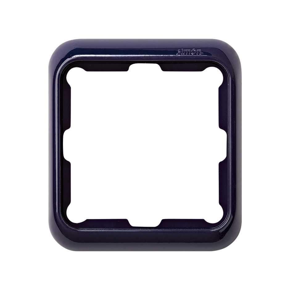 Frame for 1 element cobalt blue Simon 75