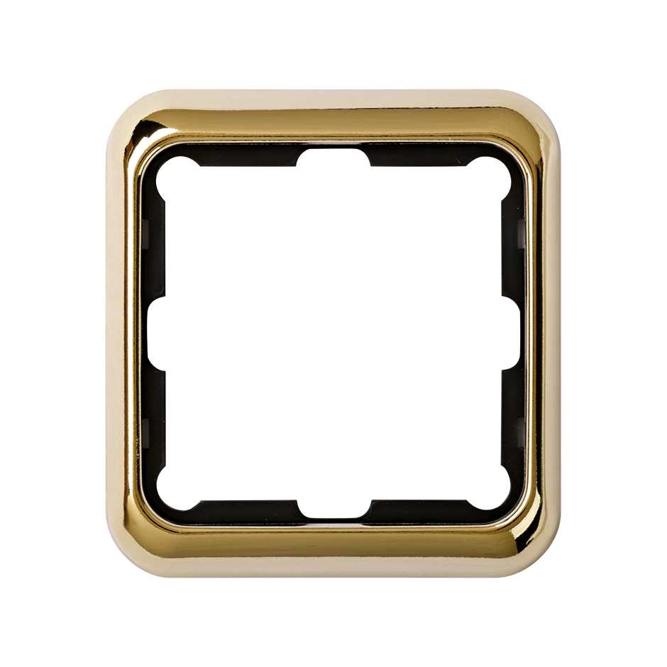 Frame for 1 element gold Simon 75