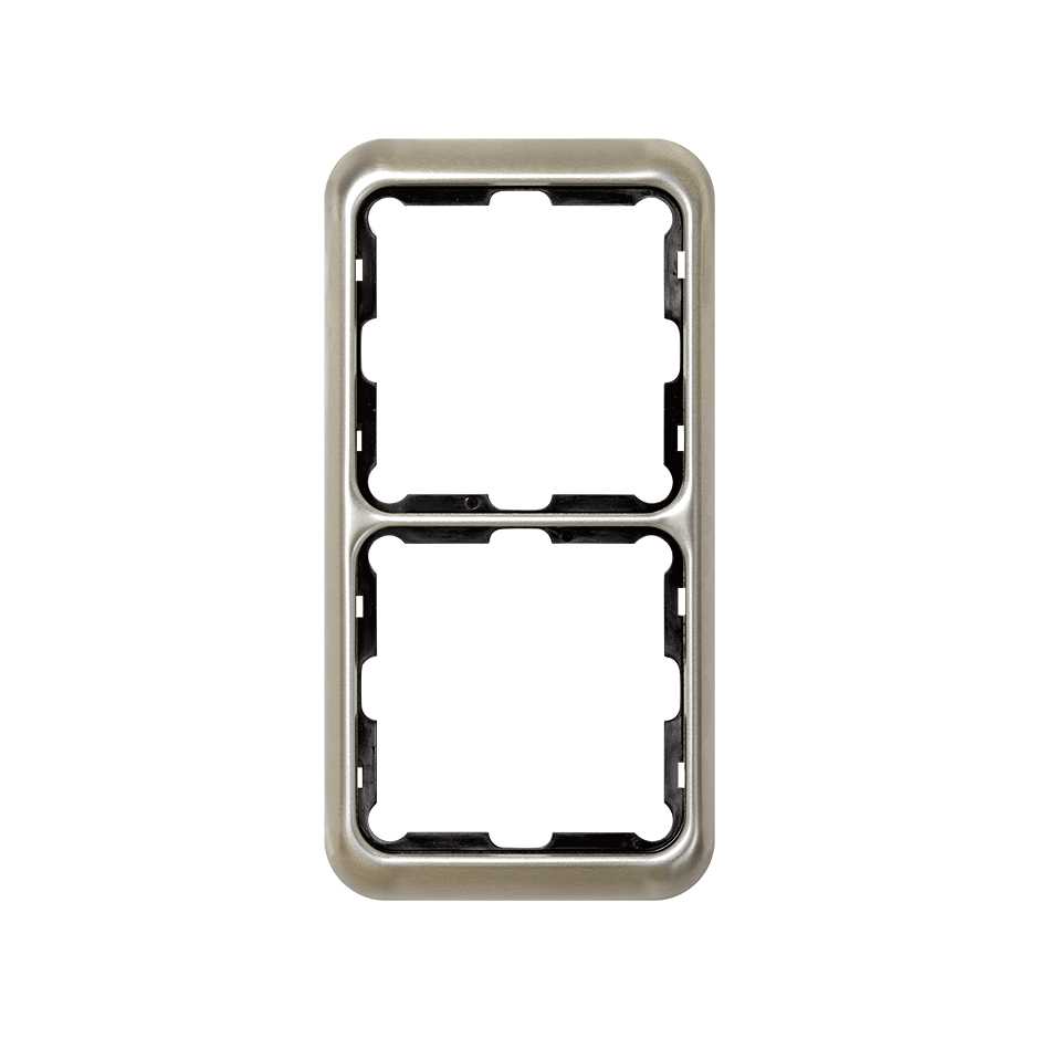 Frame for 2 elements aluminium Simon 75