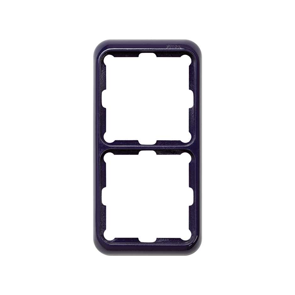 Frame for 2 elements cobalt blue Simon 75