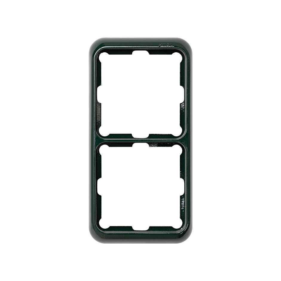 Frame for 2 elements green Simon 75