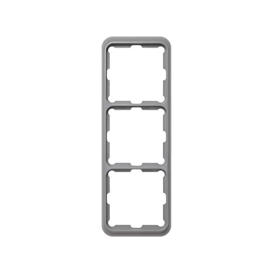 Frame for 3 elements grey Simon 75