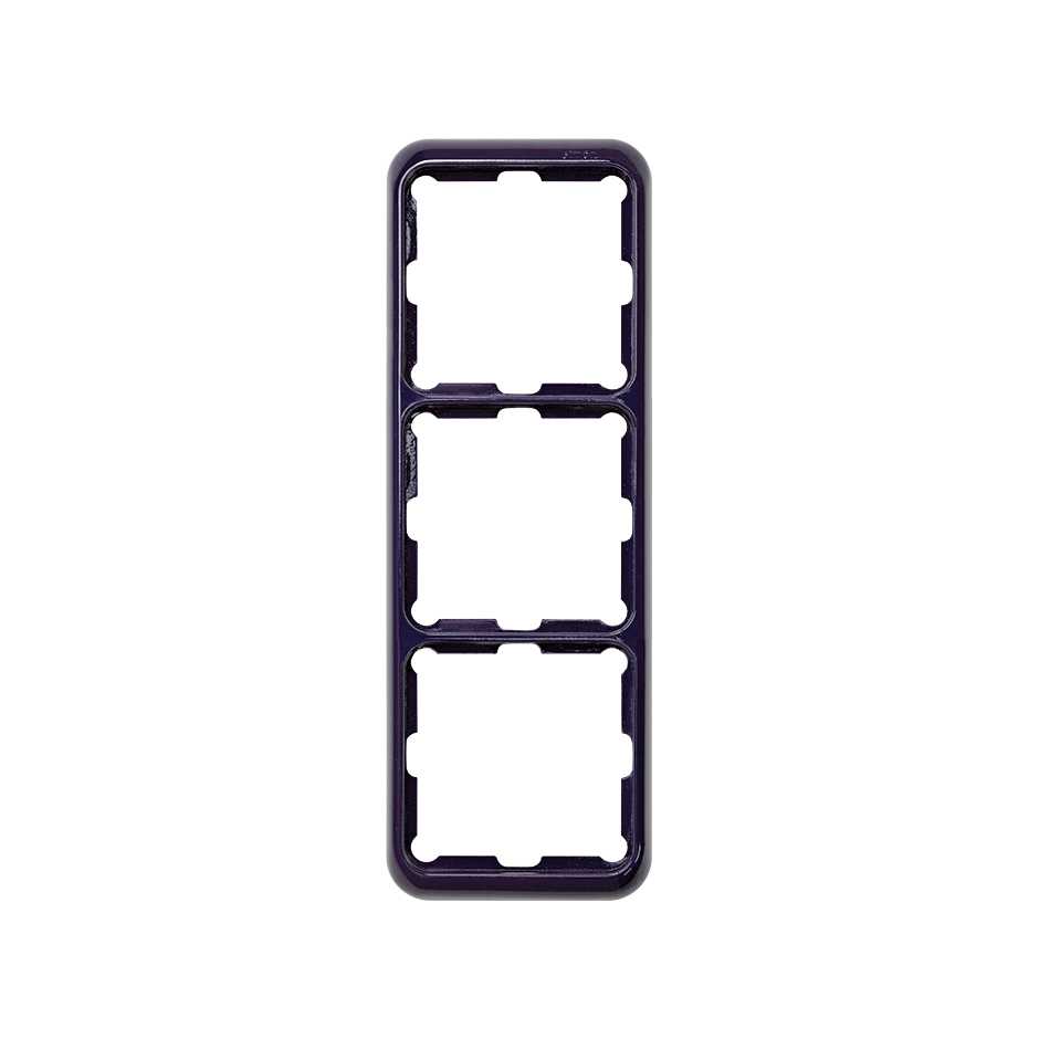 Frame for 3 elements cobalt blue Simon 75