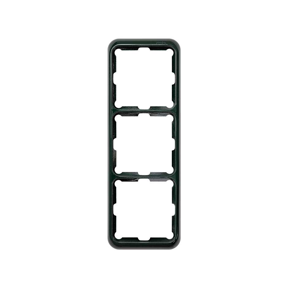 Frame for 3 elements green Simon 75