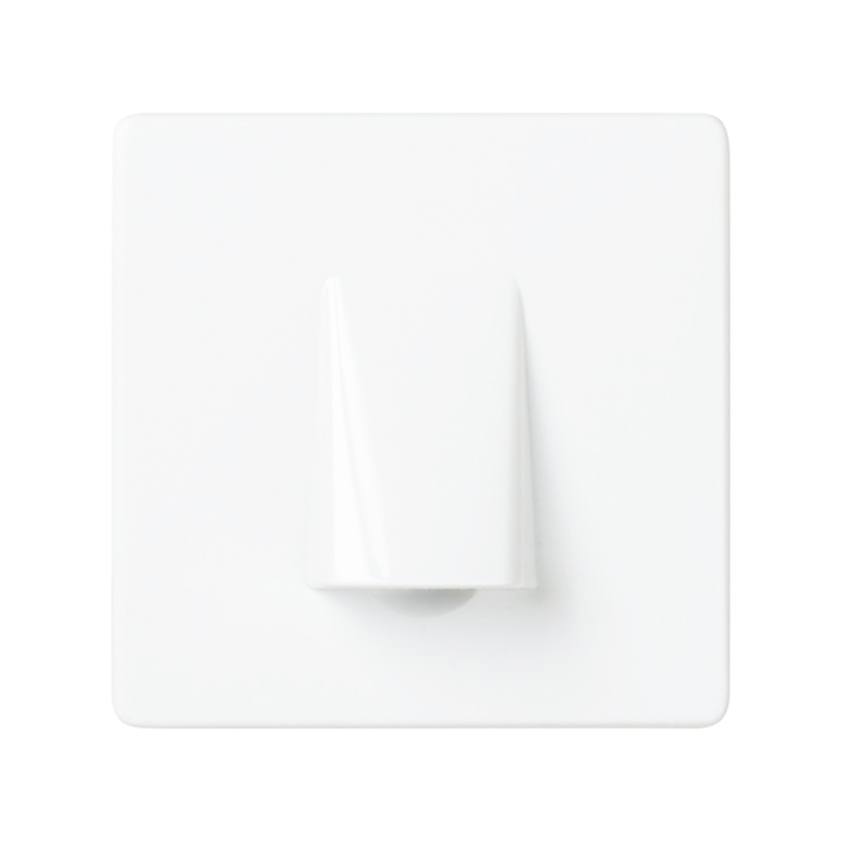 Tapa salida de cable de 2 módulos blanco Simon 27 Play